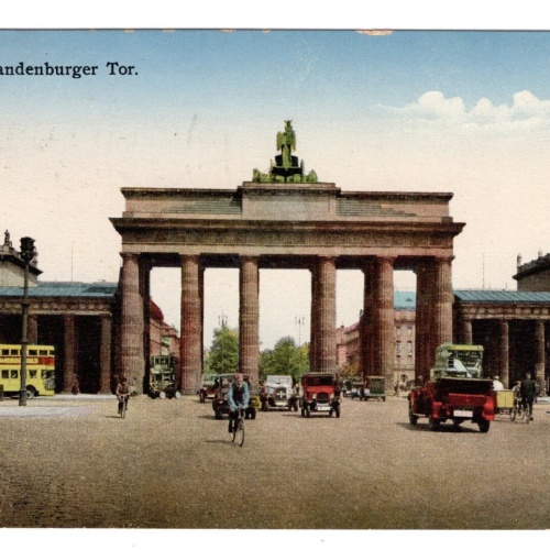 AK, Berlin, Brandenburger Tor, Ansichtskarte (S5429)