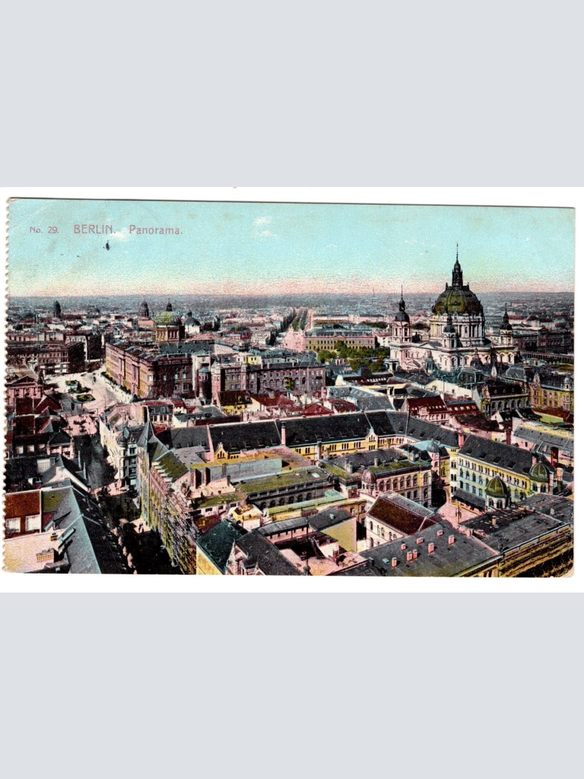 AK, Berlin, Panorama, Ansichtskarte (S5431)