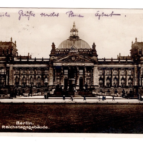 AK, Berlin, Reichstagsgebäude, Ansichtskarte (S5439)