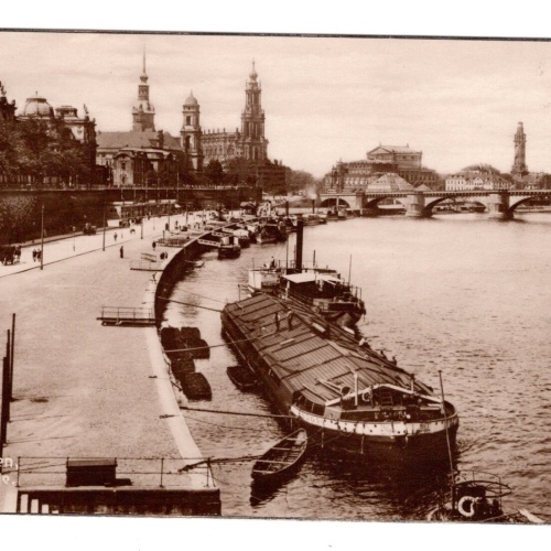 AK, Dresden, Sachsen, Elbpartie, Ansichtskarte (S5455)