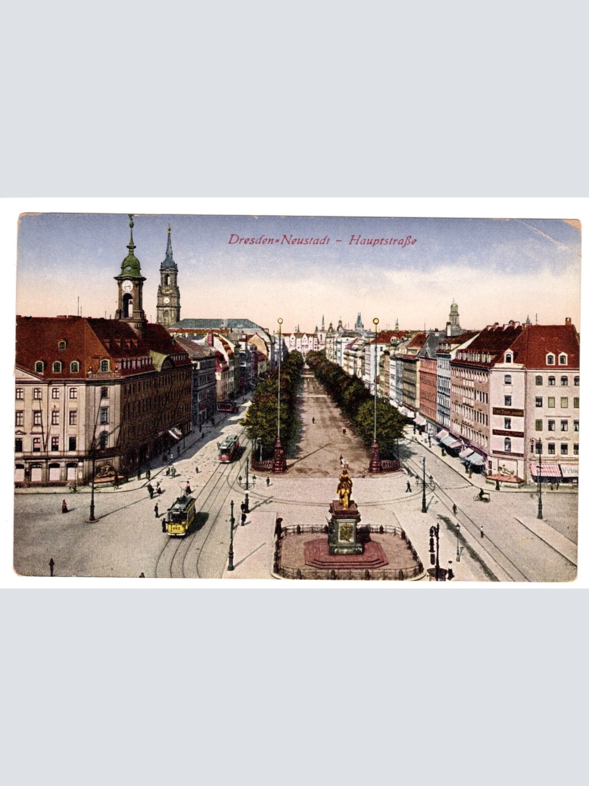 AK, Dresden, Sachsen, Hauptstraße, Ansichtskarte (S5484)
