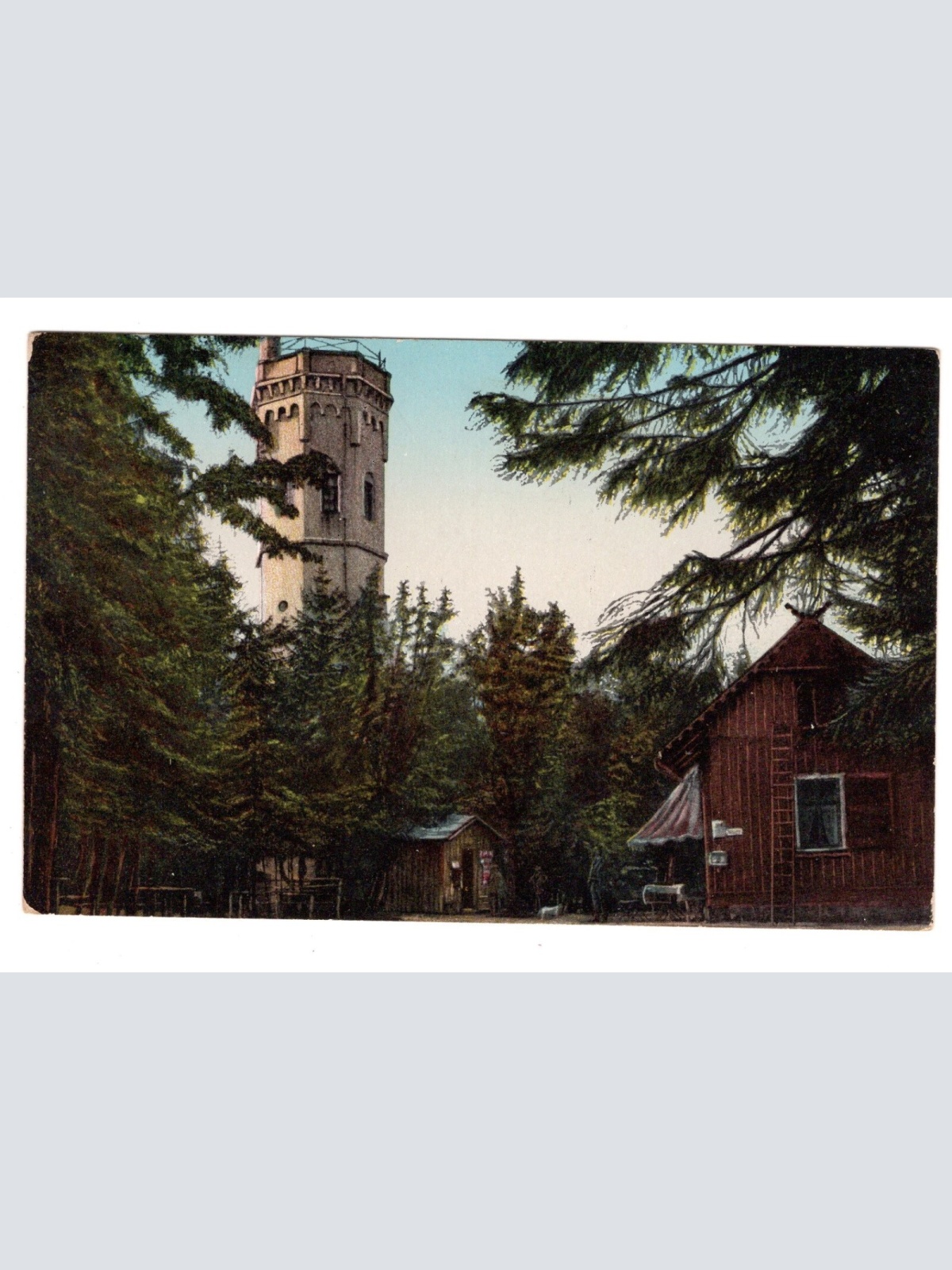 AK, Schneekopfturm, Thüringen, Suhl, Ansichtskarte (S5508)