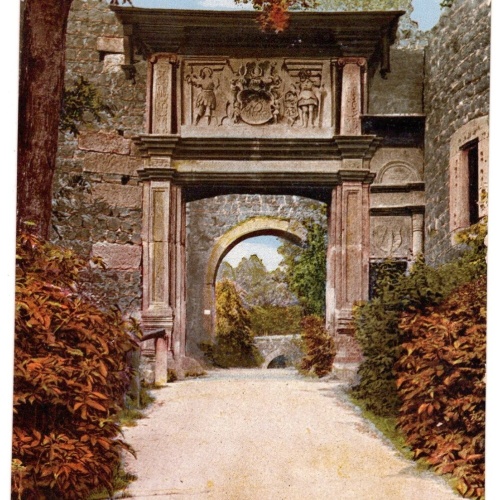 AK, Schloss Stolpen, Sachsen, Ansichtskarte (S5520)