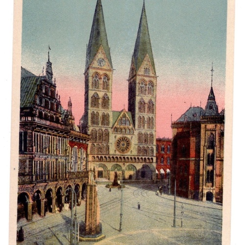 AK, Bremen, der Dom, Ansichtskarte (S5525)