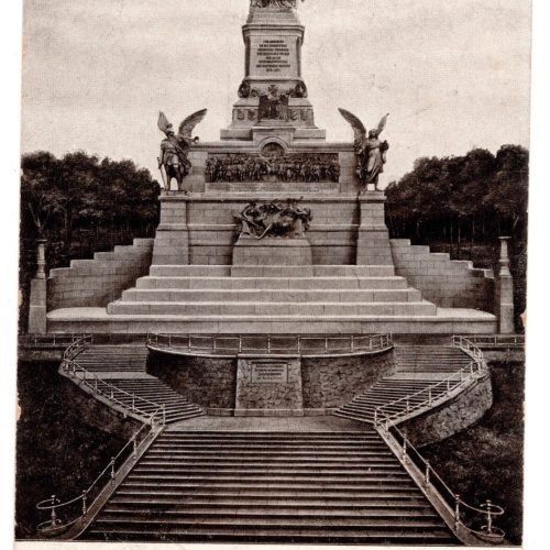 AK, National-Denkmal Niederwald, Hessen, Ansichtskarte (S5531)