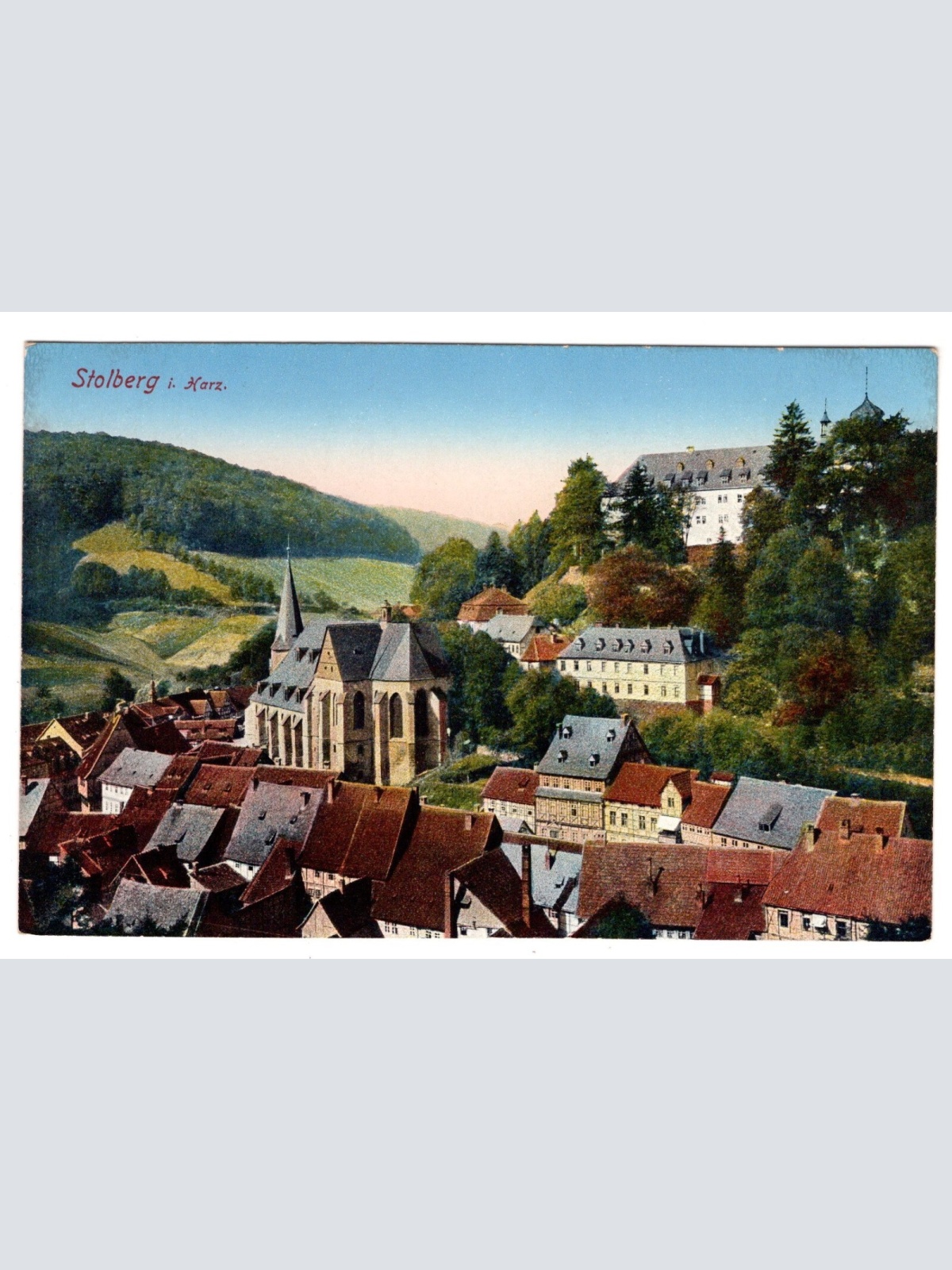 AK, Stolberg i. Harz, Sachsen-Anhalt, Ansichtskarte (S5534)