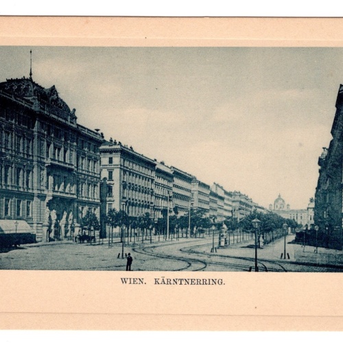 AK, Wien, Kärntnerring, Ansichtskarte (S5595)