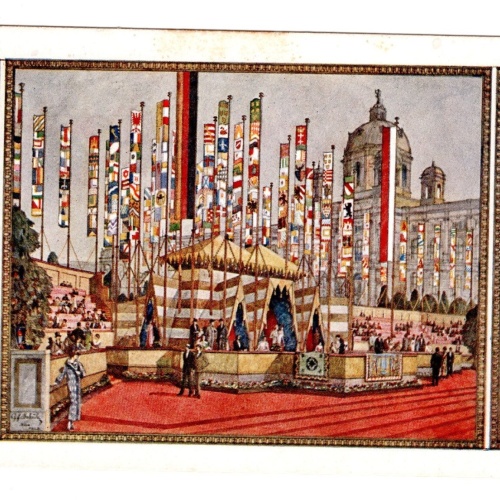 AK, 10. Deutsche Sängerbundfest, Wien, Ansichtskarte (S5606)