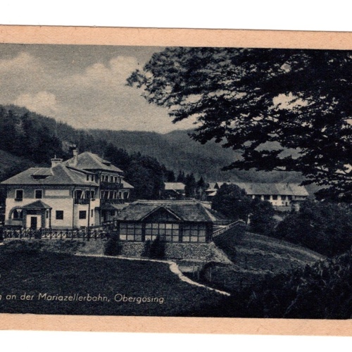 AK, Mariazellerbahn, Gösing, Niederösterreich, Ansichtskarte (S5612)