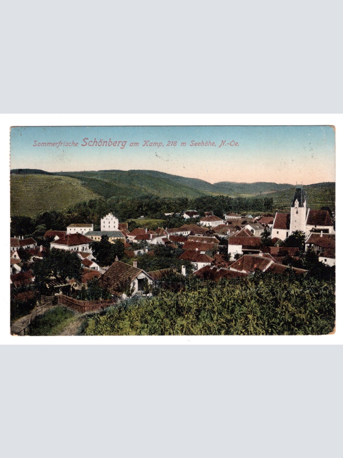 AK, Schönberg am Kamp, Niederösterreich, Ansichtskarte (S5621)