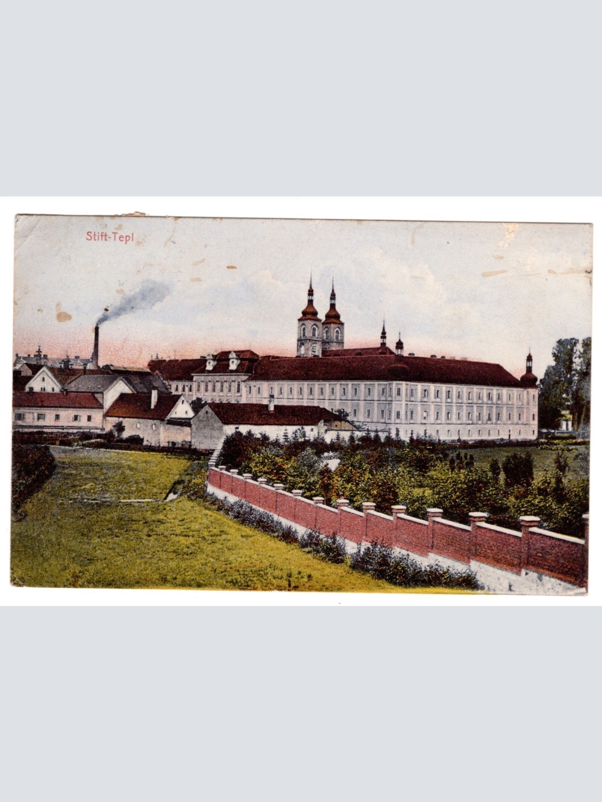 AK, Teplá u Toužimě, Stift Tepl, Tschechien, Ansichtskarte (S5628)