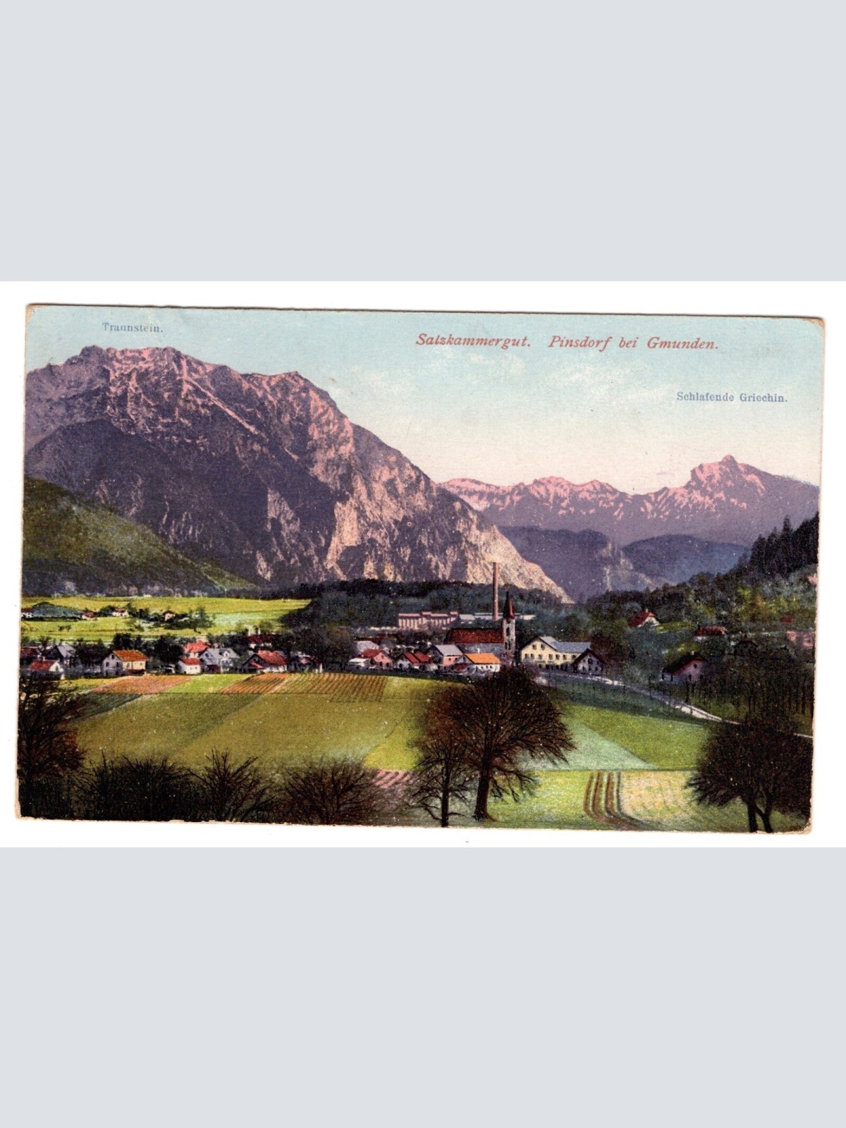 AK, Pinsdorf bei Gmunden, Oberösterreich, Ansichtskarte (S5641)