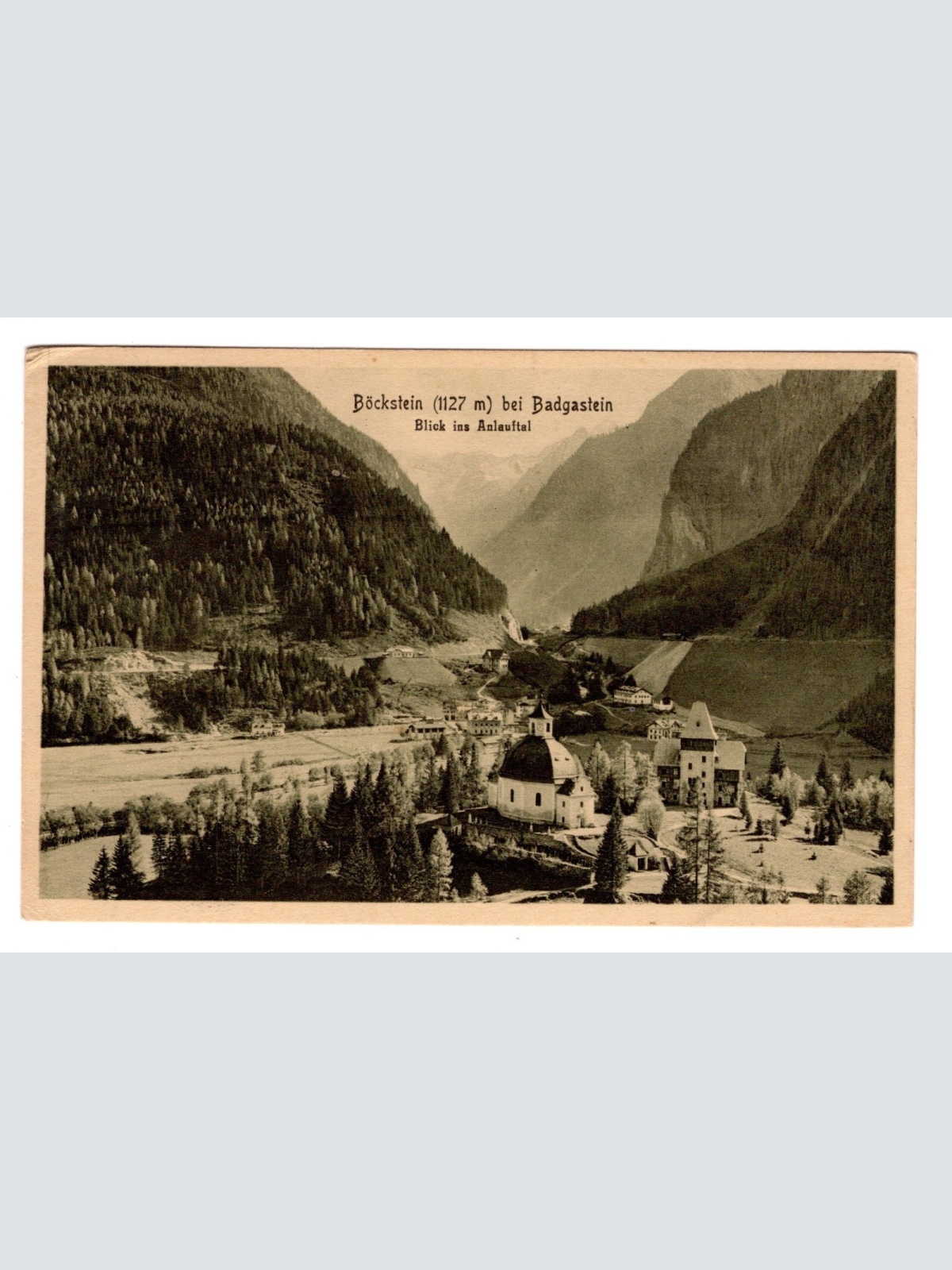 AK, Böckstein bei Bad Gastein, Salzburg, Ansichtskarte (S5659)