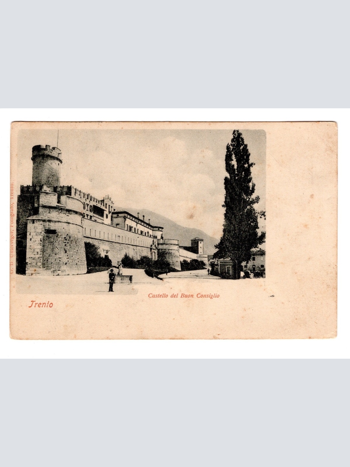 AK, Trento, Castello del Buon Consiglio, Italien, Ansichtskarte (S5662)