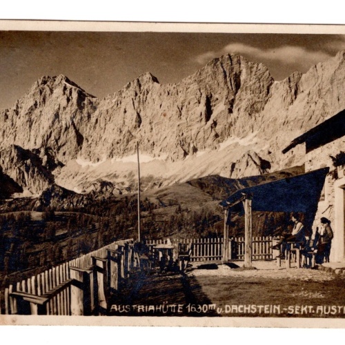 AK, Austriahütte, Dachstein, Steiermark, Ansichtskarte (S5688)