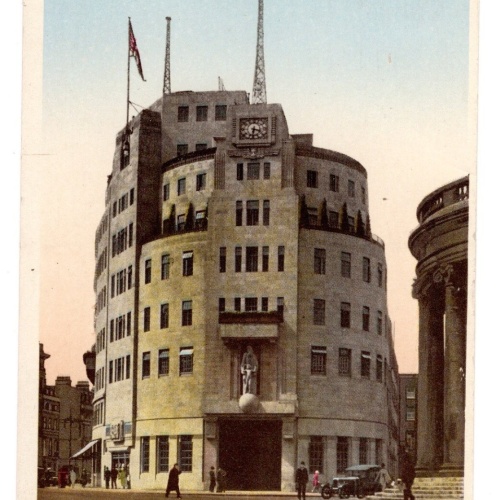 AK, Broadcasting House, London, England, Ansichtskarte (S5693)