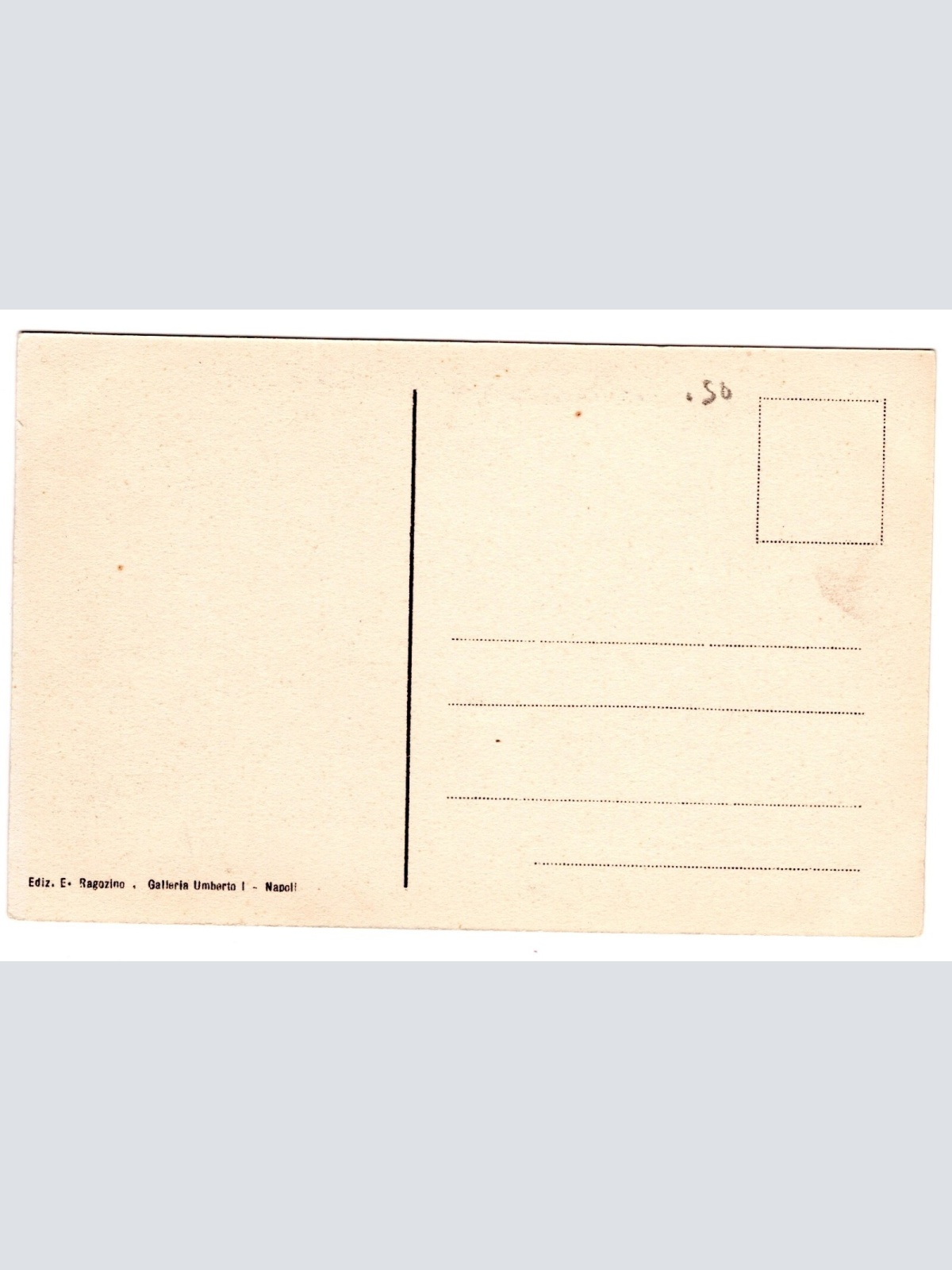 AK, Napoli, Italien, Ansichtskarte (S5703)