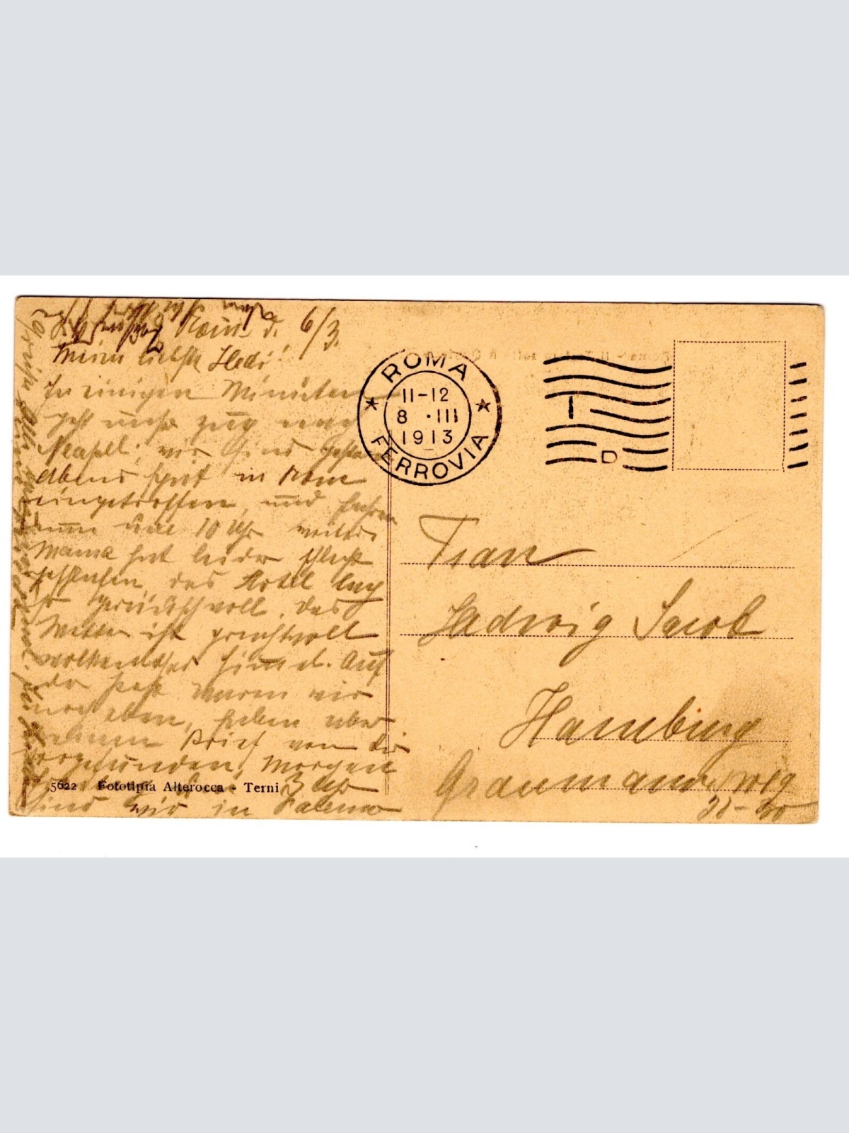 AK, Roma, Italien, Ansichtskarte (S5707)