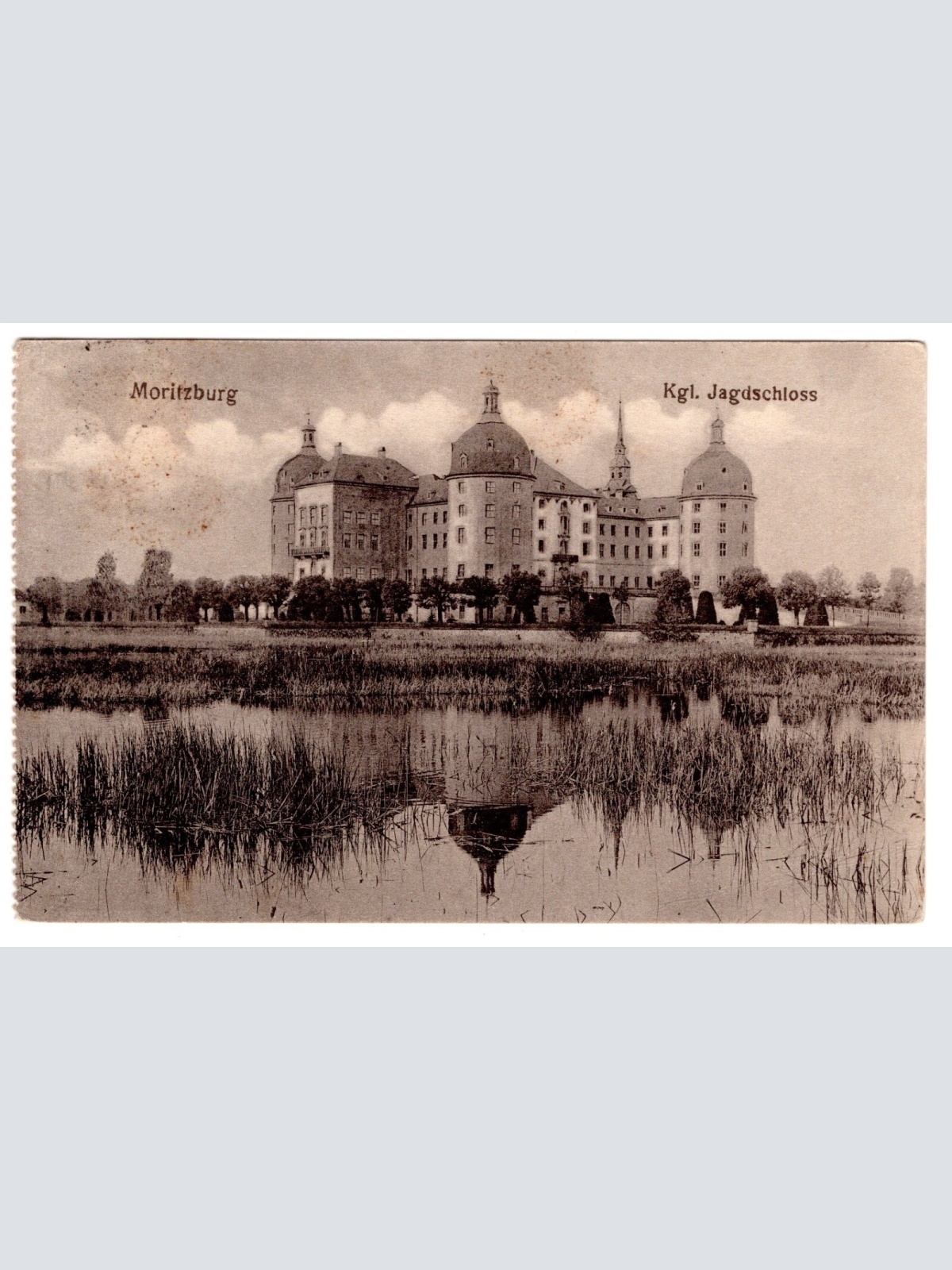 AK, Moritzburg, Kgl. Jagdschloss, Sachsen, Ansichtskarte (S5717)