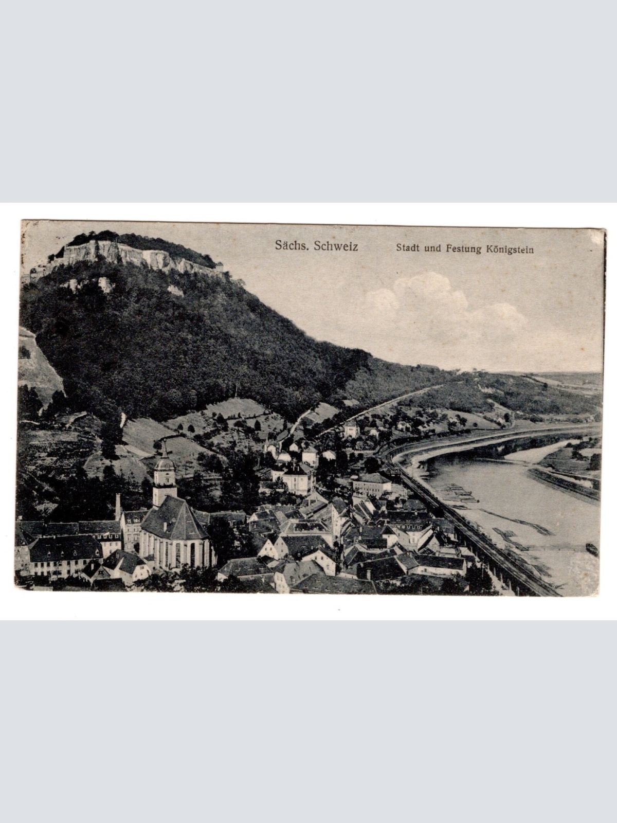 AK, Königstein, Sachsen, Ansichtskarte (S5730)