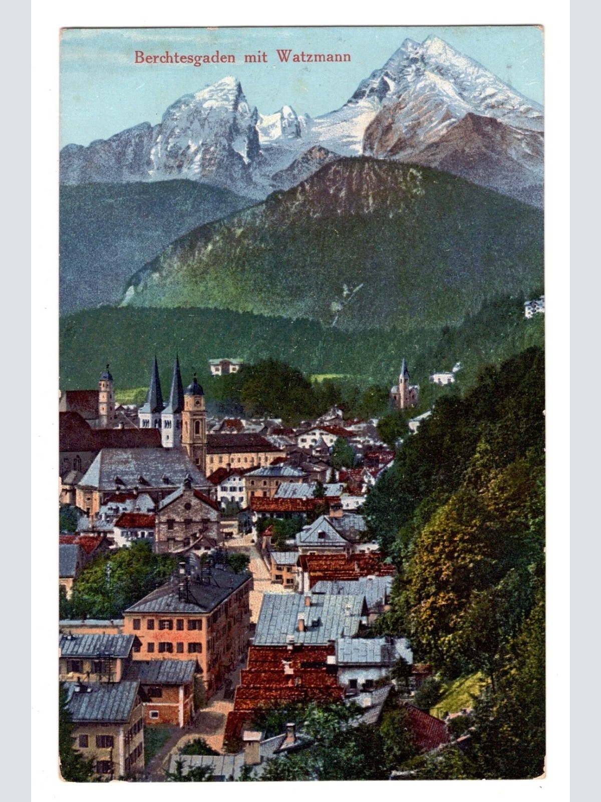 AK, Berchtesgaden, Bayern, Ansichtskarte (S5732)