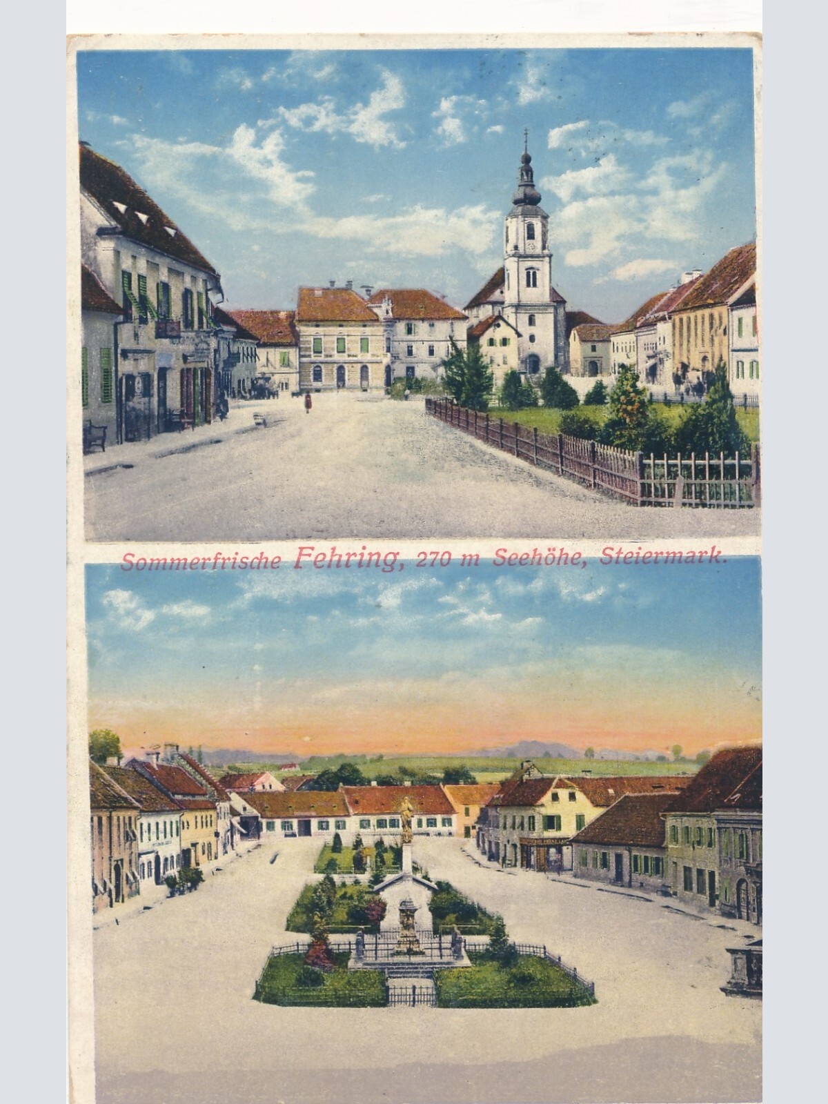 AK aus Fehring Steiermark Ansichtskarte (14158)