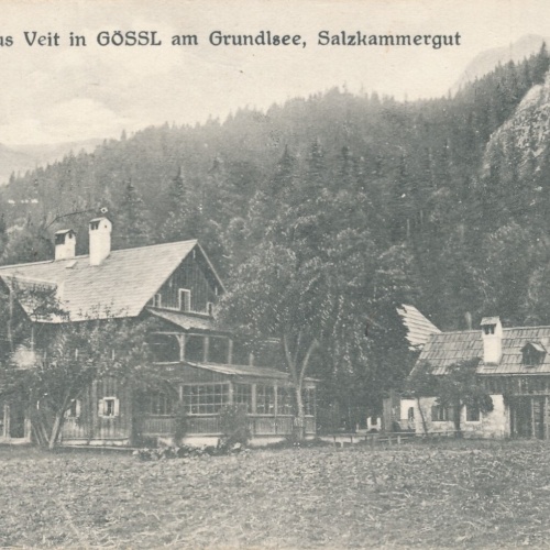 AK aus Gössl Gasthaus Veit Steiermark Ansichtskarte (14182)