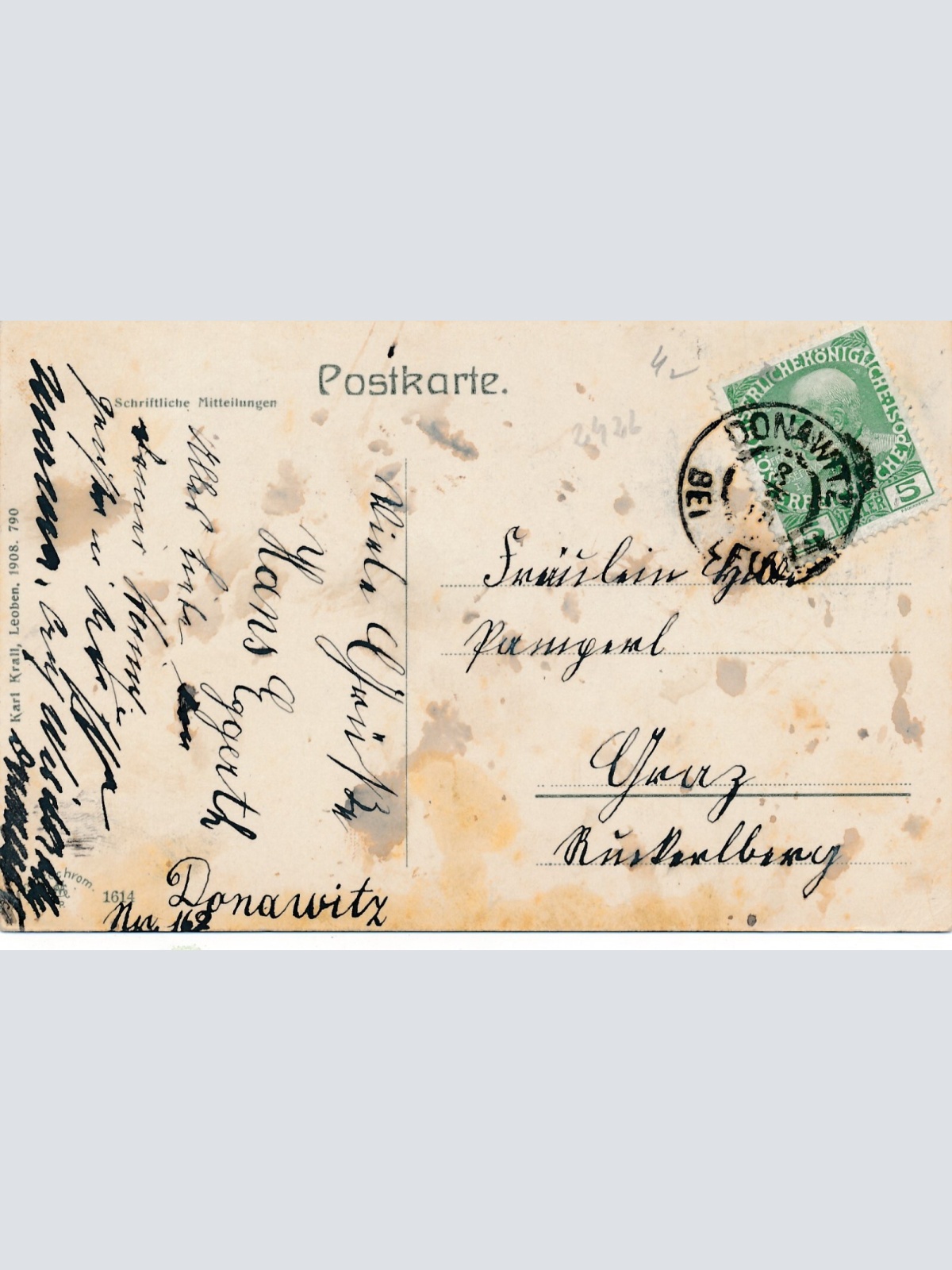 AK aus Donawitz Steiermark Ansichtskarte (14188)