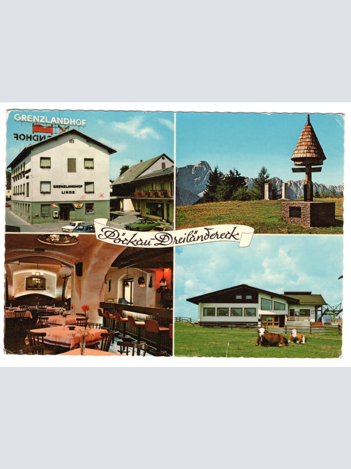 AK, Hotel Linde, Pöckau, Kärnten, Ansichtskarte (S5743)