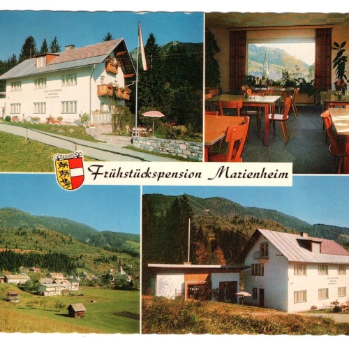 AK, Kötschach, Frühstückspension Marienheim, Kärnten, Ansichtskarte (S5750)