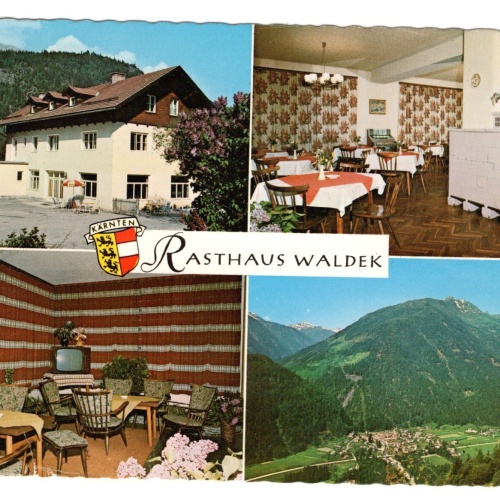 AK, Rasthaus Waldek, Penk-Napplach, Kärnten, Ansichtskarte (S5751)