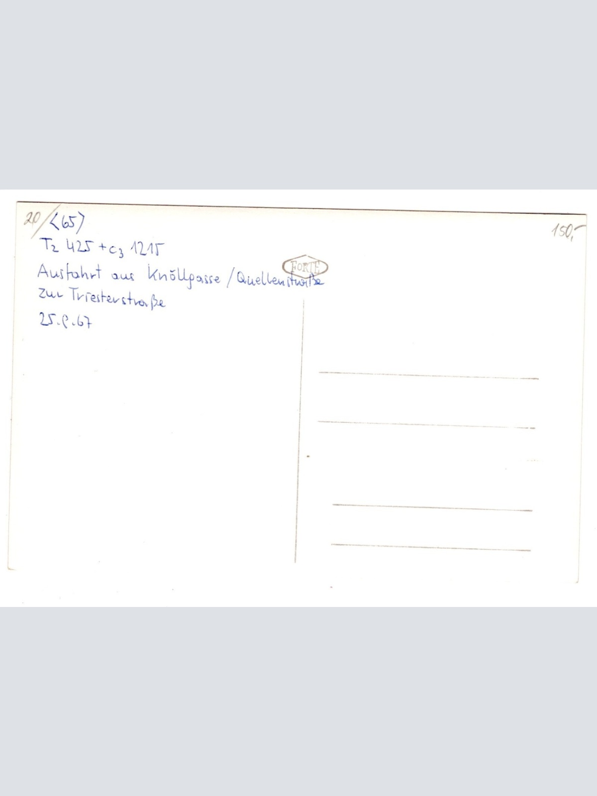 AK, Straßenbahn, Ansichtskarte (S5785)