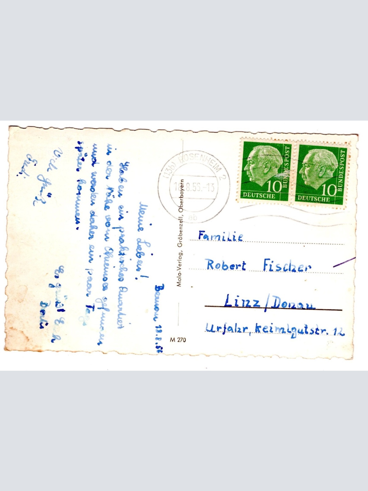 AK, Bernau am Chiemsee, Bayern, Ansichtskarte (S5809)