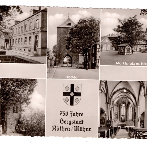 AK, Rüthen, Nordrhein-Westfalen, Ansichtskarte (S5824)