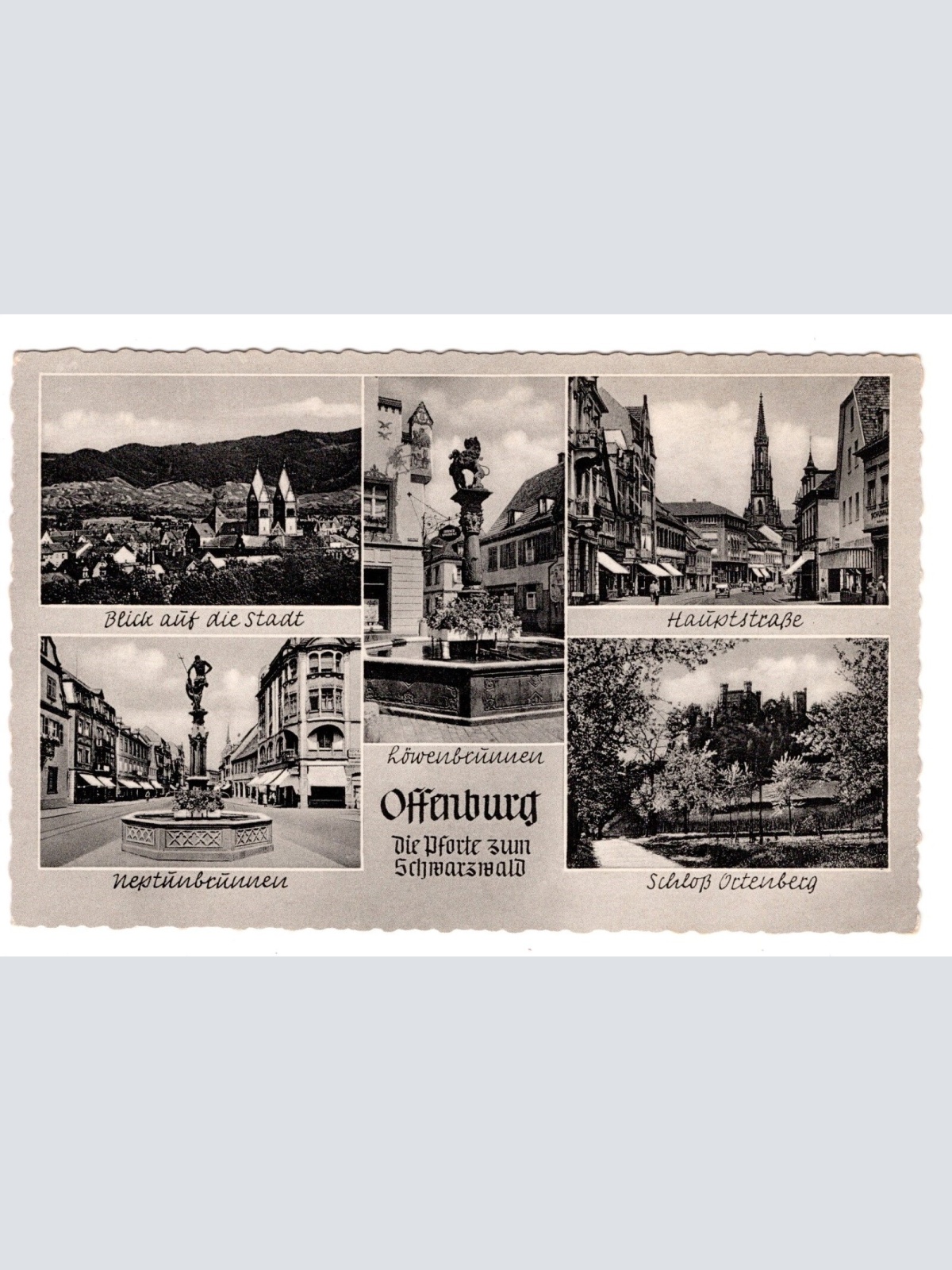 AK, Offenburg, Baden-Württemberg, Ansichtskarte (S5827)
