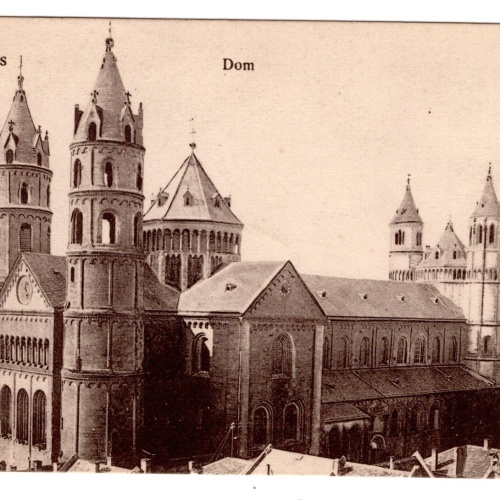 AK, Rheinland-Pfalz, Worms, Dom, Ansichtskarte (S5832)
