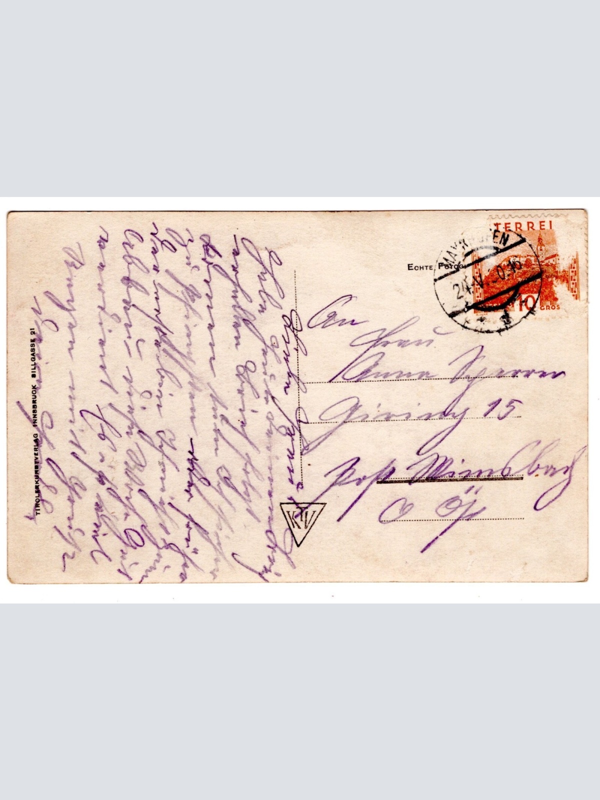 AK, Hintertux, Tirol, Ansichtskarte (S5840)