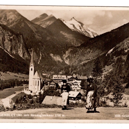 AK, Heiligenblut mit Großglockner, Kärnten, Ansichtskarte (S5851)