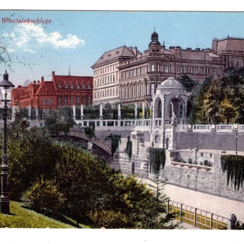 AK, Wien, Wientalabschluss, Ansichtskarte (S5855)