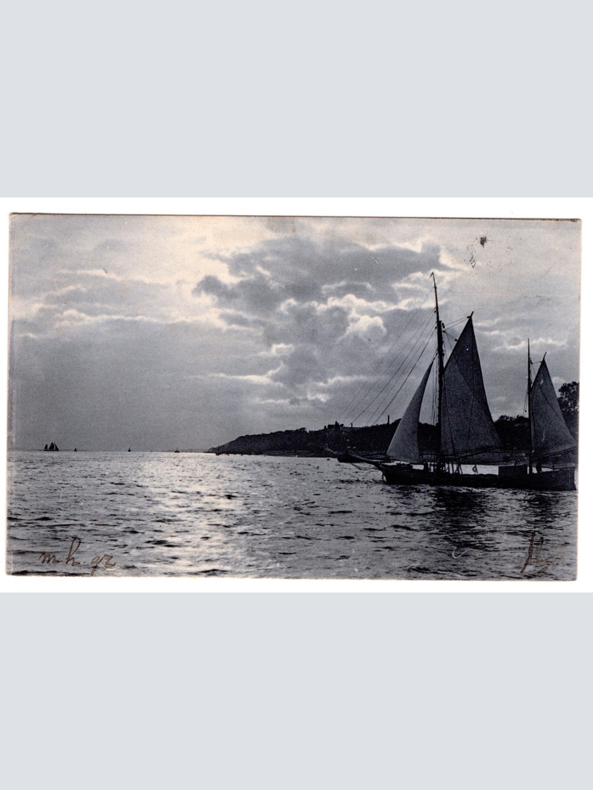 AK, Segelboote, Schiff, Ansichtskarte (S5871)