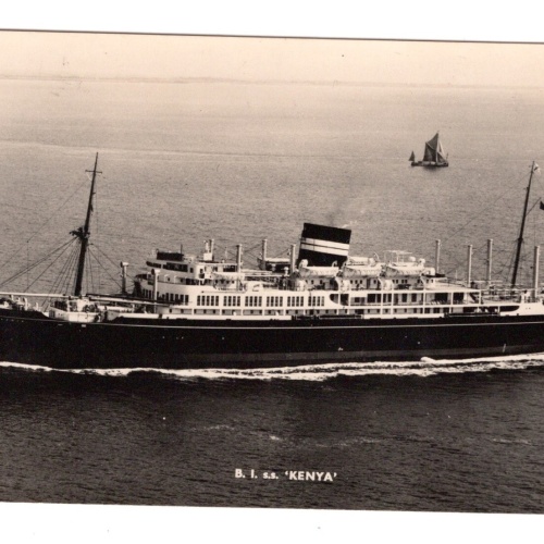 AK, B. I. s.s. Kenya, Ansichtskarte (S5896)