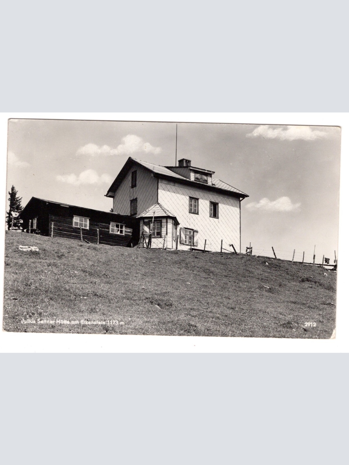 AK, Julius Seitner Hütte, Niederösterreich, Ansichtskarte (S5918)