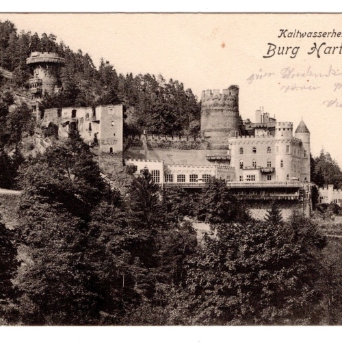 AK, Kaltwasserheilanstalt, Burg, Niederösterreich, Ansichtskarte (S5957)