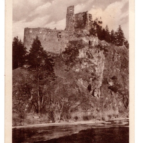 AK, Ruine Eibenstein an der Thaya, Niederösterreich, Ansichtskarte (S5959)