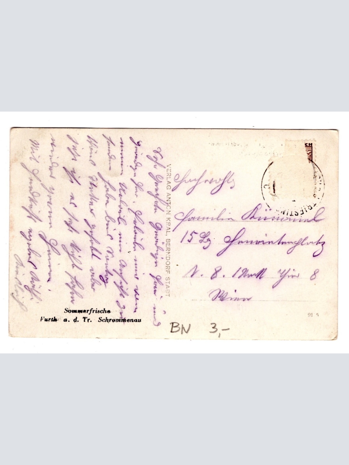 AK, Furth an der Triesting, Niederösterreich, Ansichtskarte (S5973)