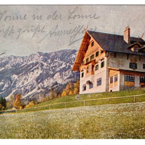 AK, Kronichs Touristenhaus, Niederösterreich, Ansichtskarte (S6028)