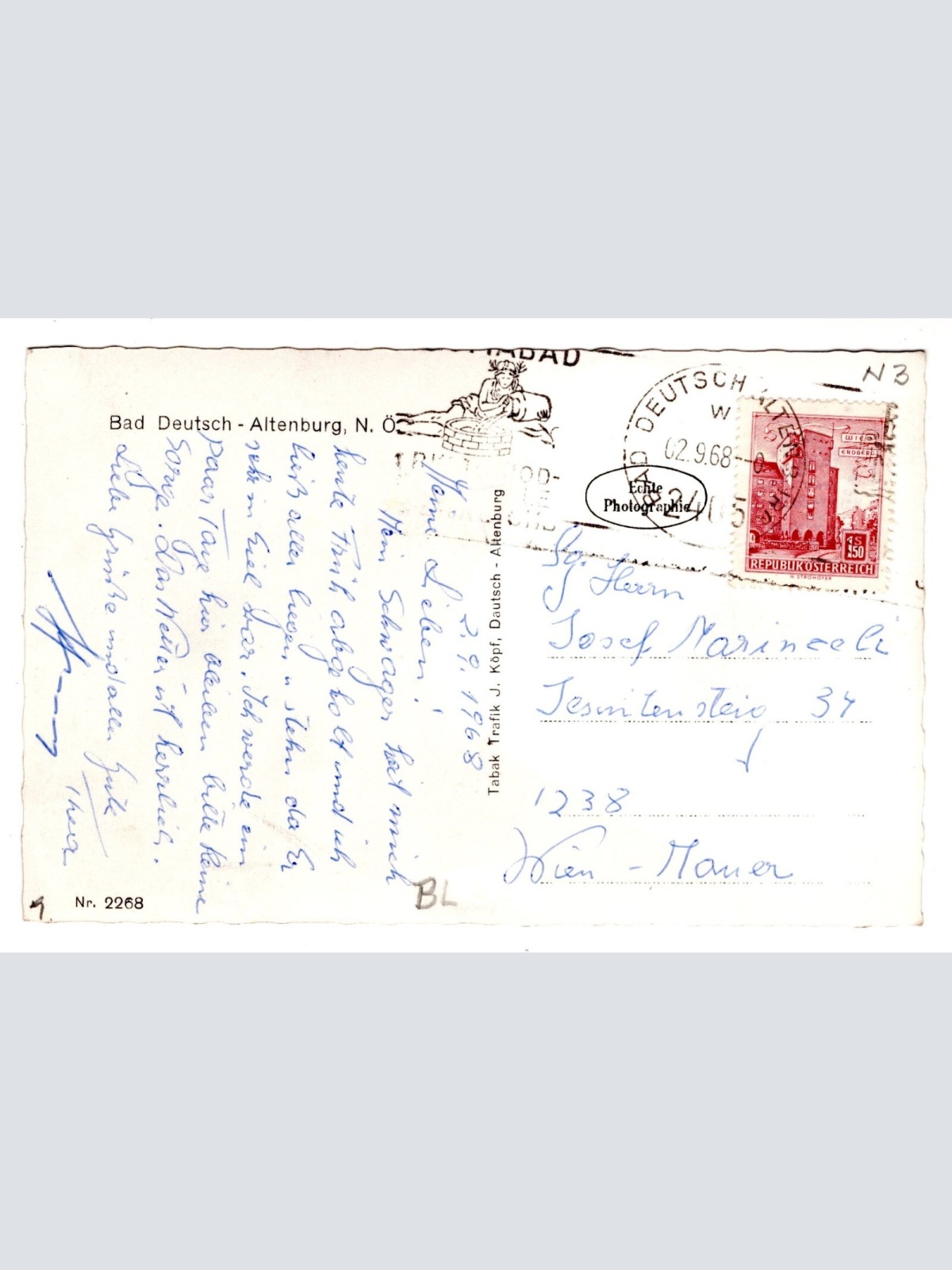 AK, Bad Deutsch Altenburg, Niederösterreich, Ansichtskarte (S6059)