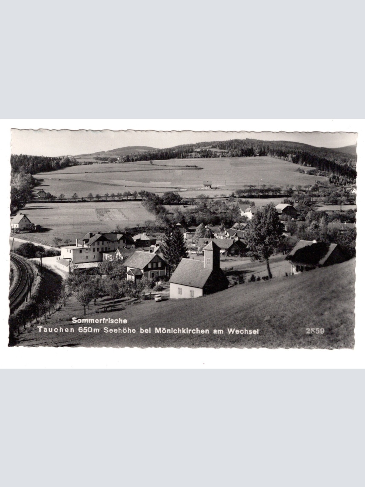 AK, Tauchen bei Mönichkirchen, Niederösterreich, Ansichtskarte (S6074)