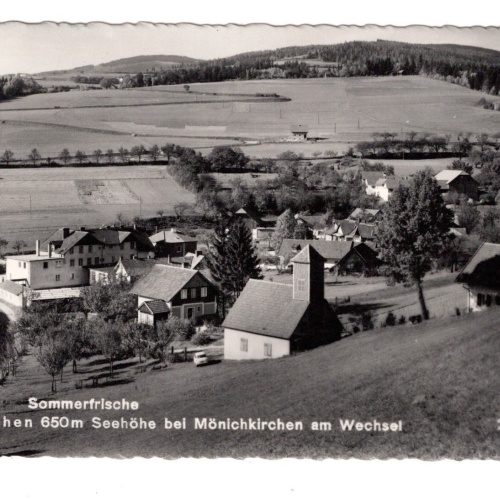 AK, Tauchen bei Mönichkirchen, Niederösterreich, Ansichtskarte (S6074)