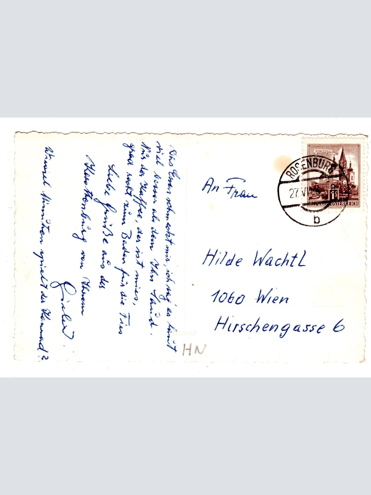 AK, Rosenburg, Turnierhof, Niederösterreich, Ansichtskarte (S6095)